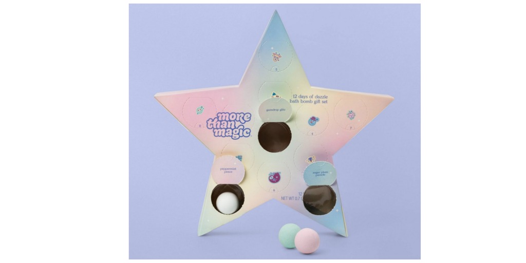 bath bomb beauty advent calendar