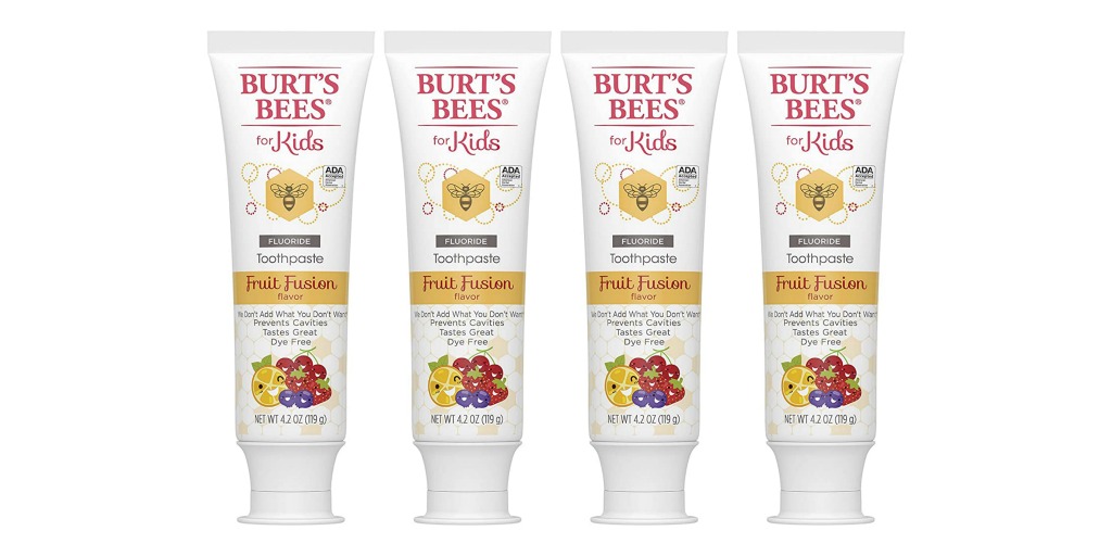 burts bees toothpaste for kids