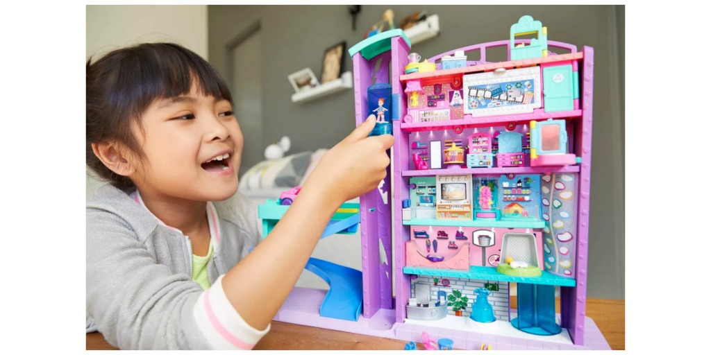 polly pocket mall