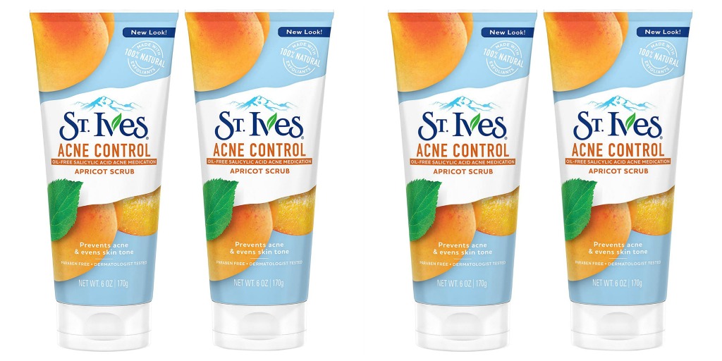 st ives acne control apricot scrub