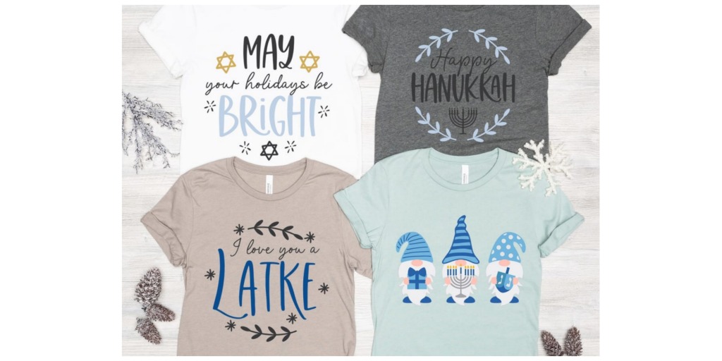 Hanukkah tees