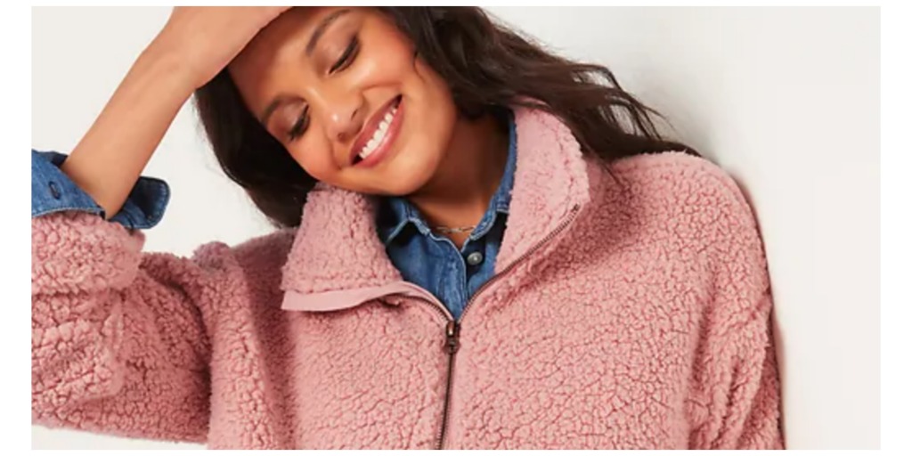 Old Navy sherpa pullover