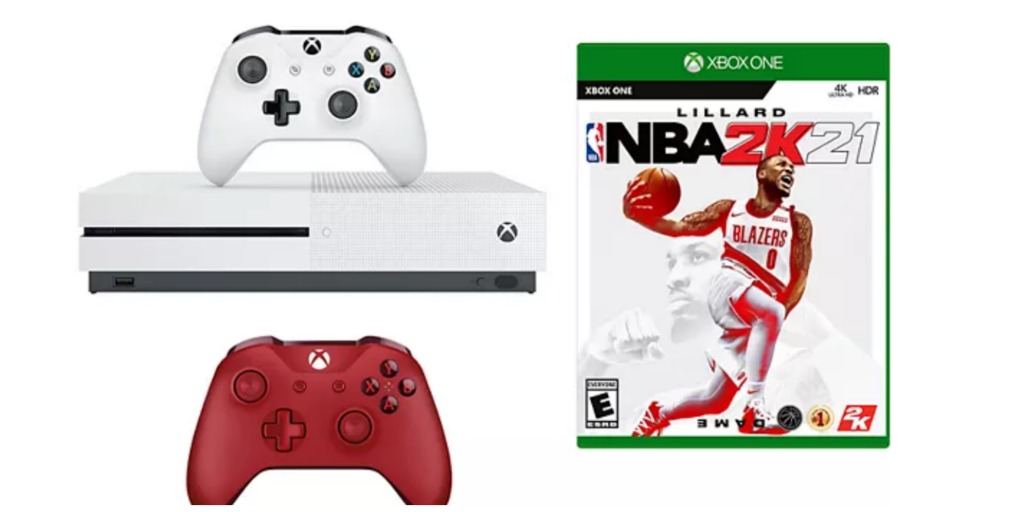 Xbox One s Console with NBA 2K21