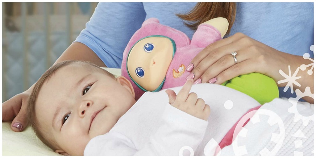 glo worm stuffed lullaby toy