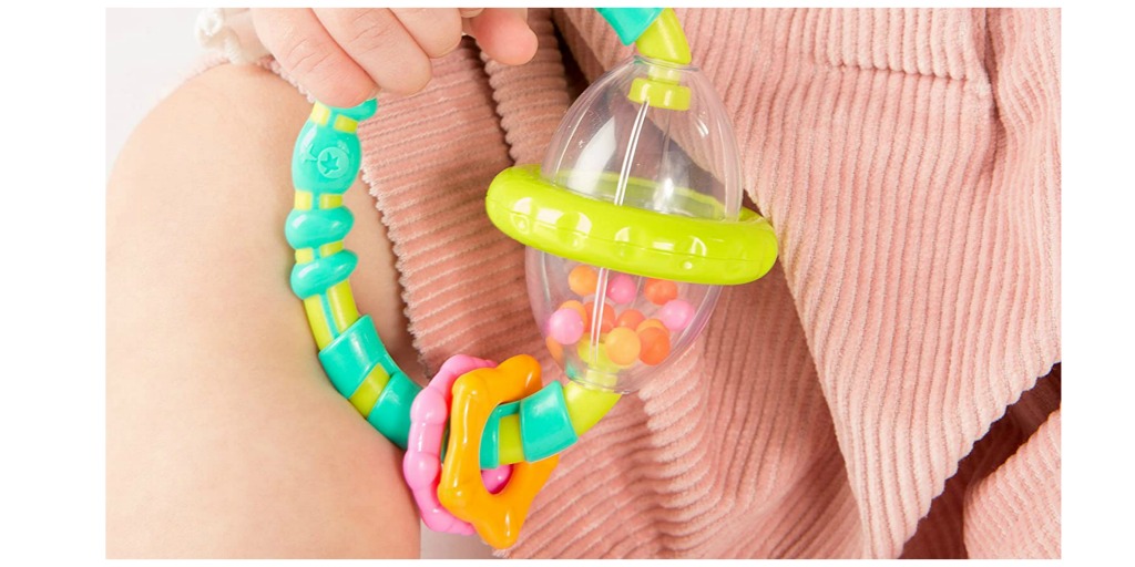 Bright Starts Grab and Spin Rattle