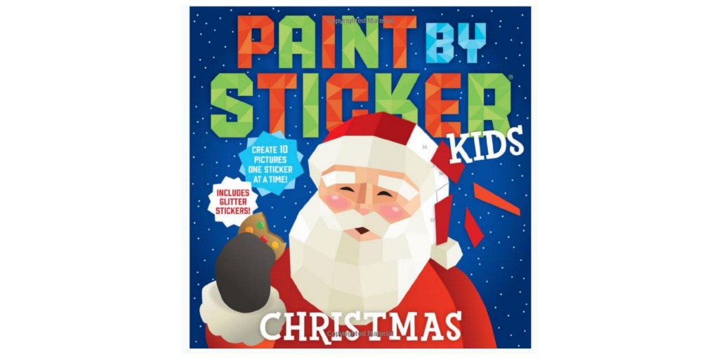 Christmas Paint by Sticker book
