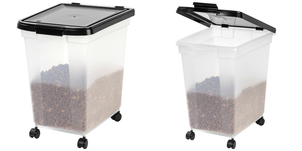 air tight pet food container