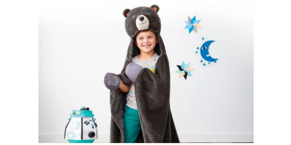 bear hooded blanket