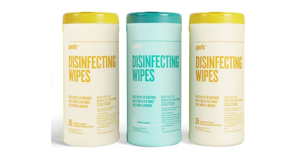 disinfecting wipes
