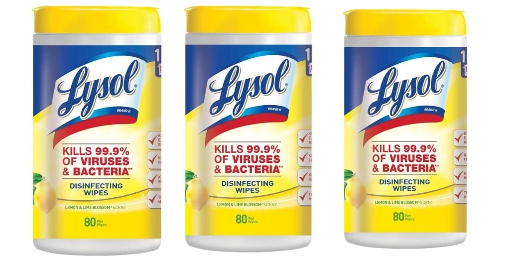 lysol disinfecting wipes