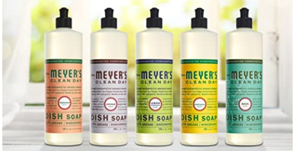 mrs meyers dish soap