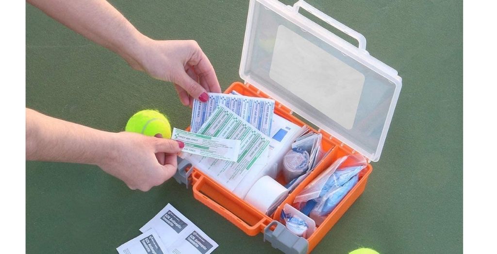 sports first aid kit
