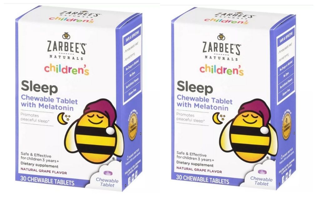 Zarbees children sleep tablets