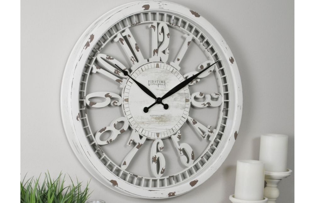 farmhouse wall clock