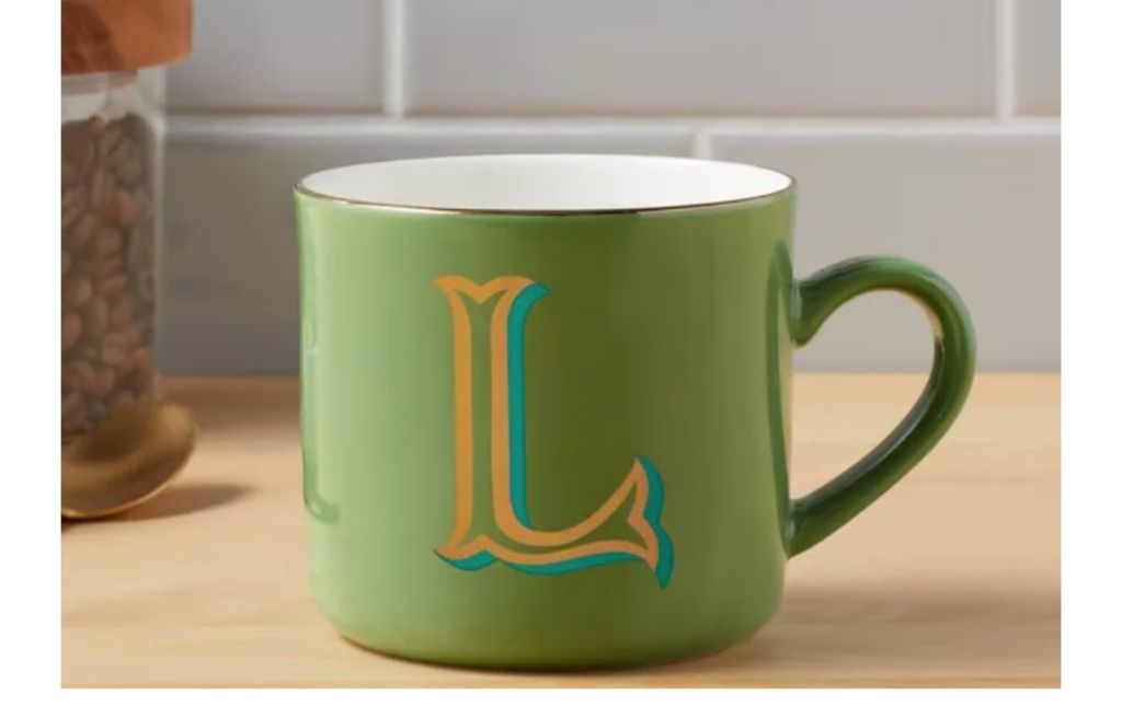 monogrammed mug