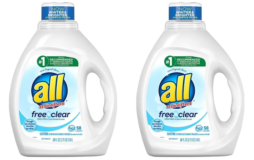 all free and clear laundry detergent