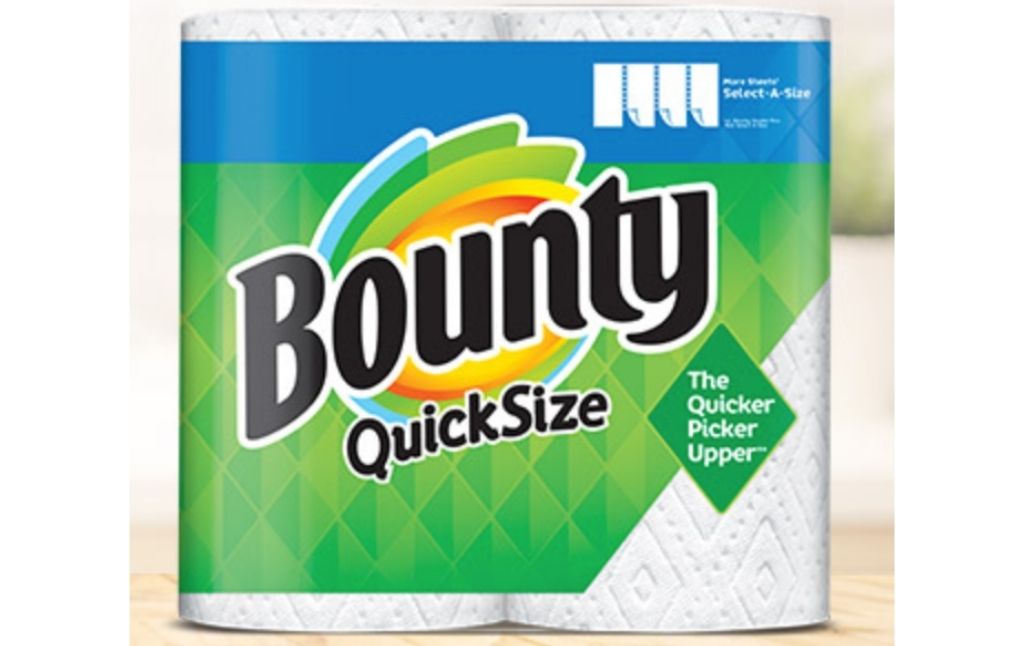 bounty quick size paper towels