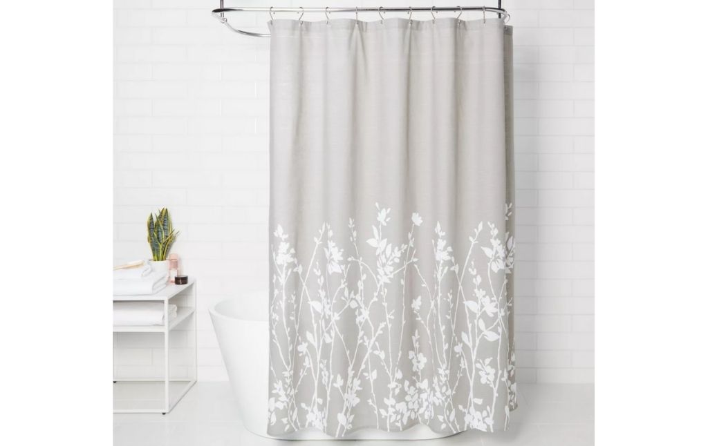 flower shower curtain