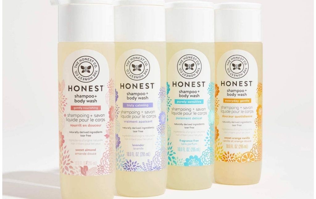 honest shampoo body wash