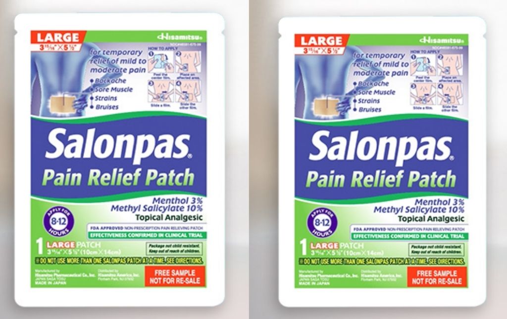 Salonpas free sample
