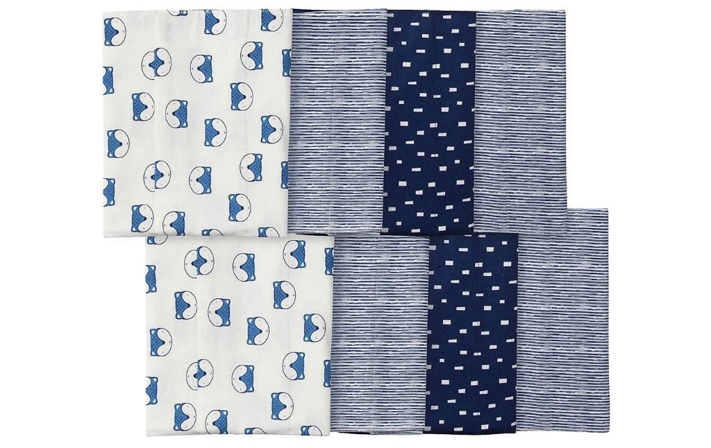 baby boy burp cloths