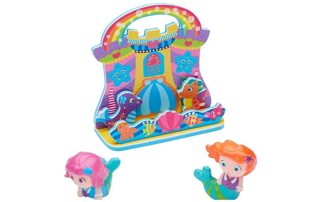 mermaid bath toys
