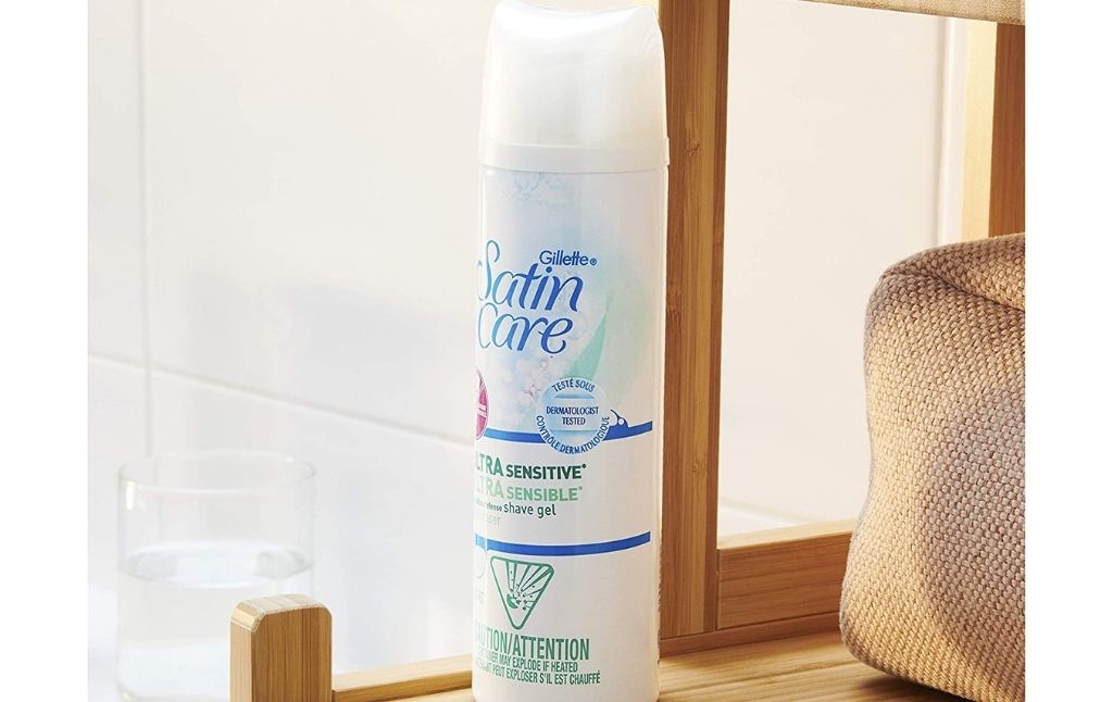 satin care shave gel