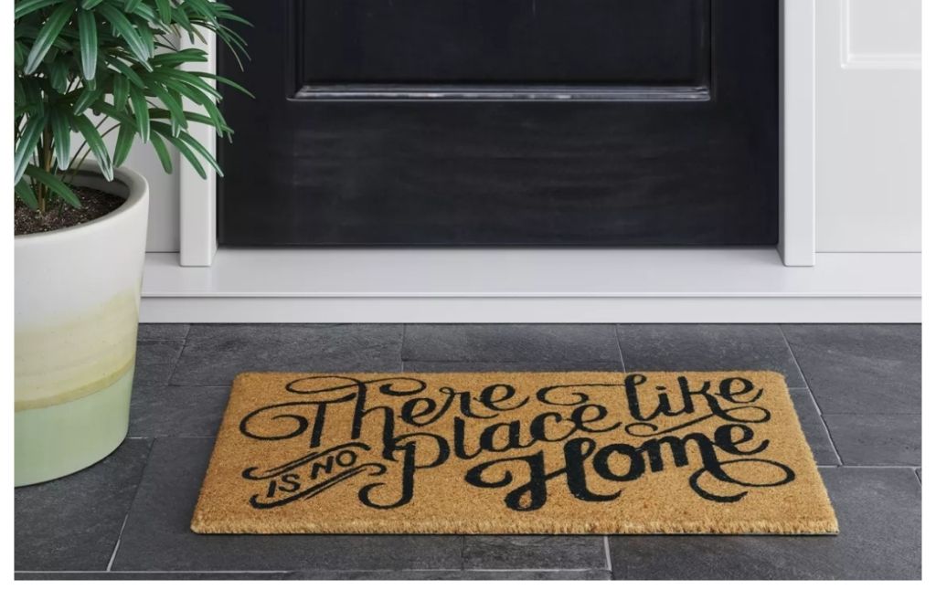 theres no place like home welcome mat