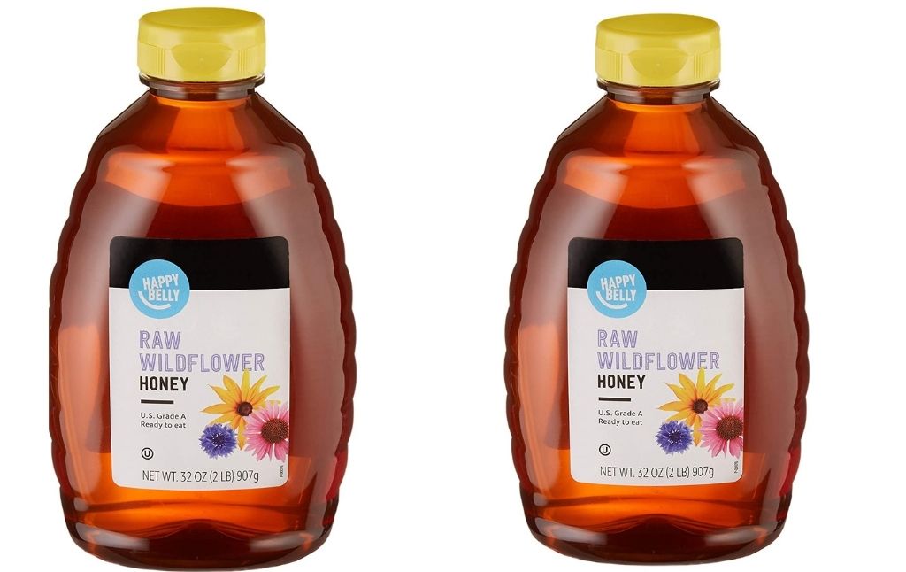 Happy Belly raw wildflower honey