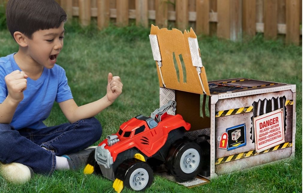 The Animal Interactive Unboxing Toy Truck