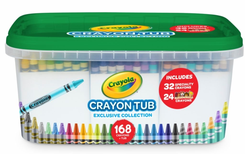 crayola crayons 168 count