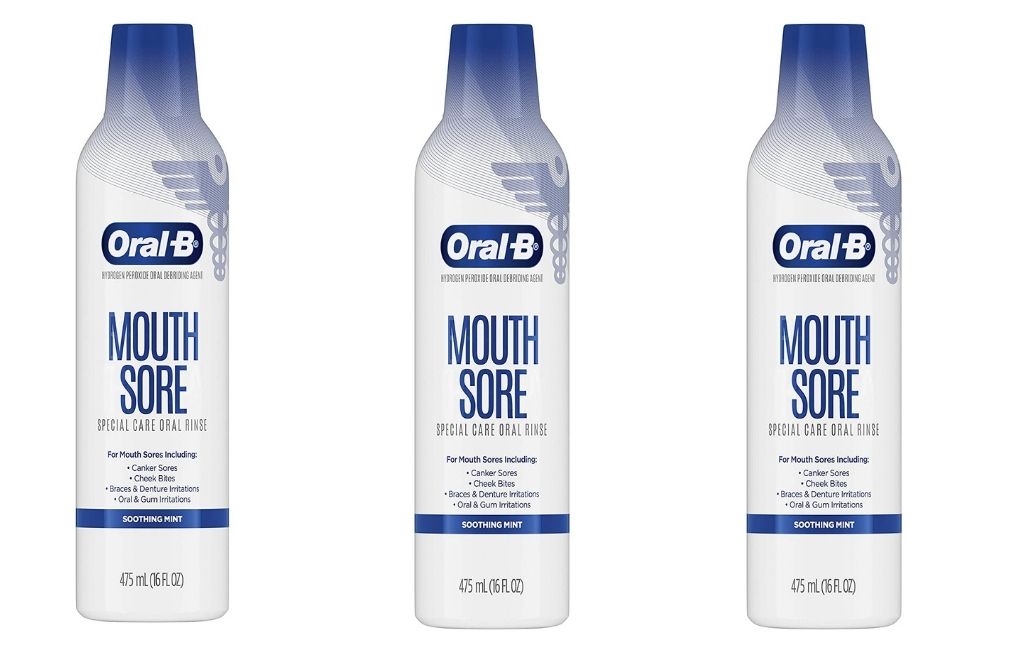 oral b mouth sore