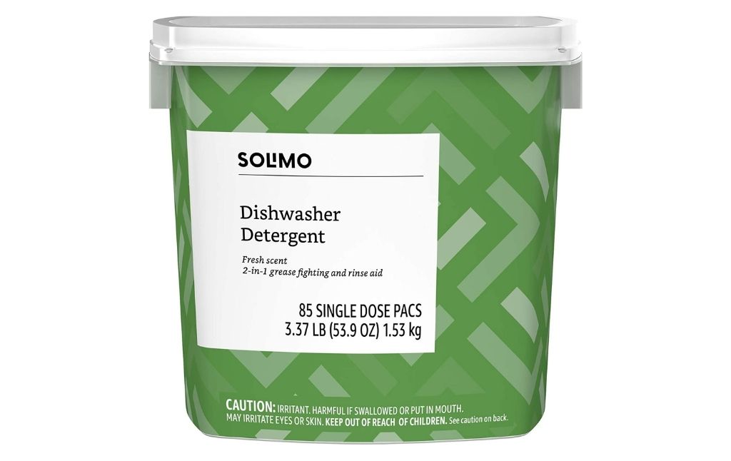 solimo dishwasher detergent