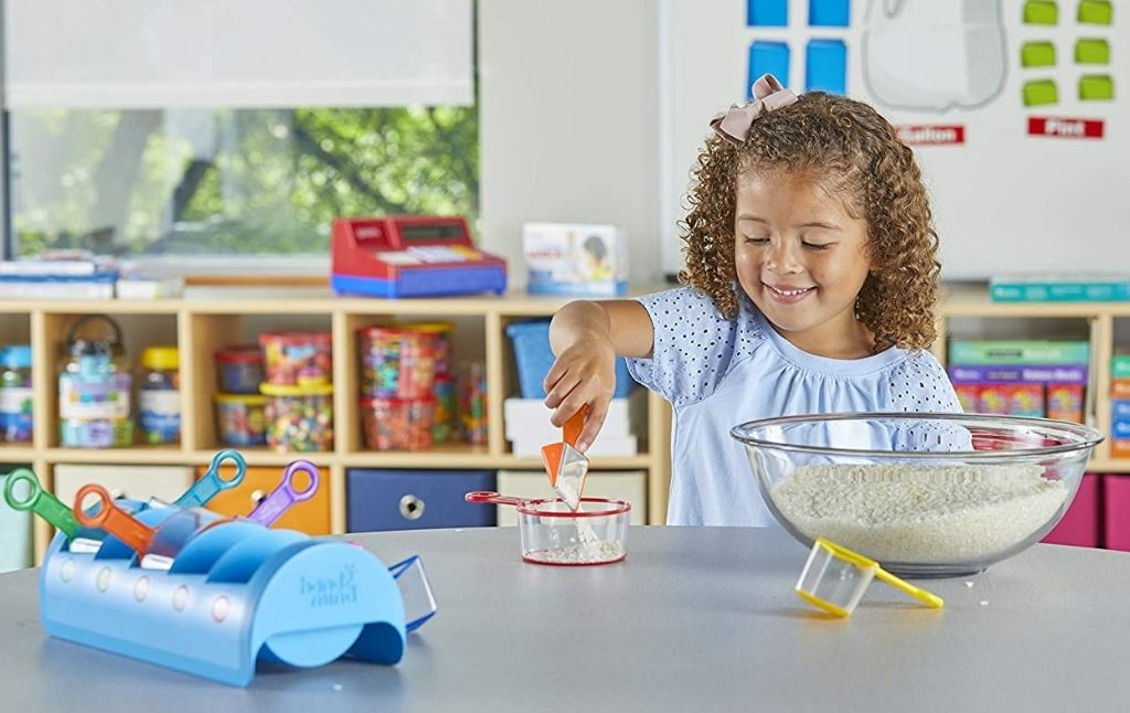 hand2mind Rainbow Fraction Measuring Cups