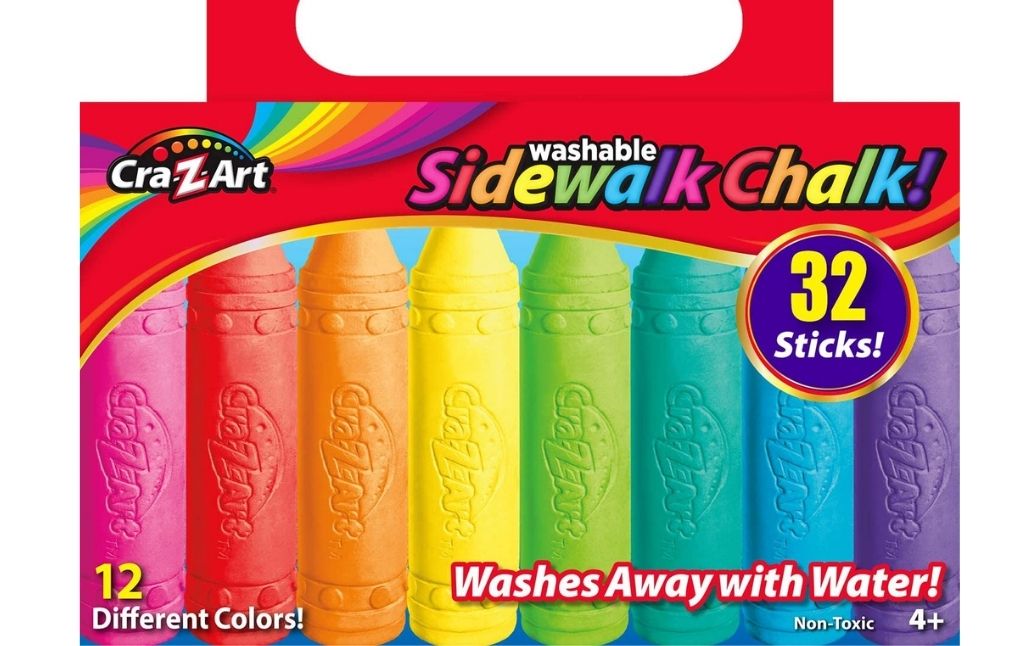 cra-z-art washable sidewalk chalk