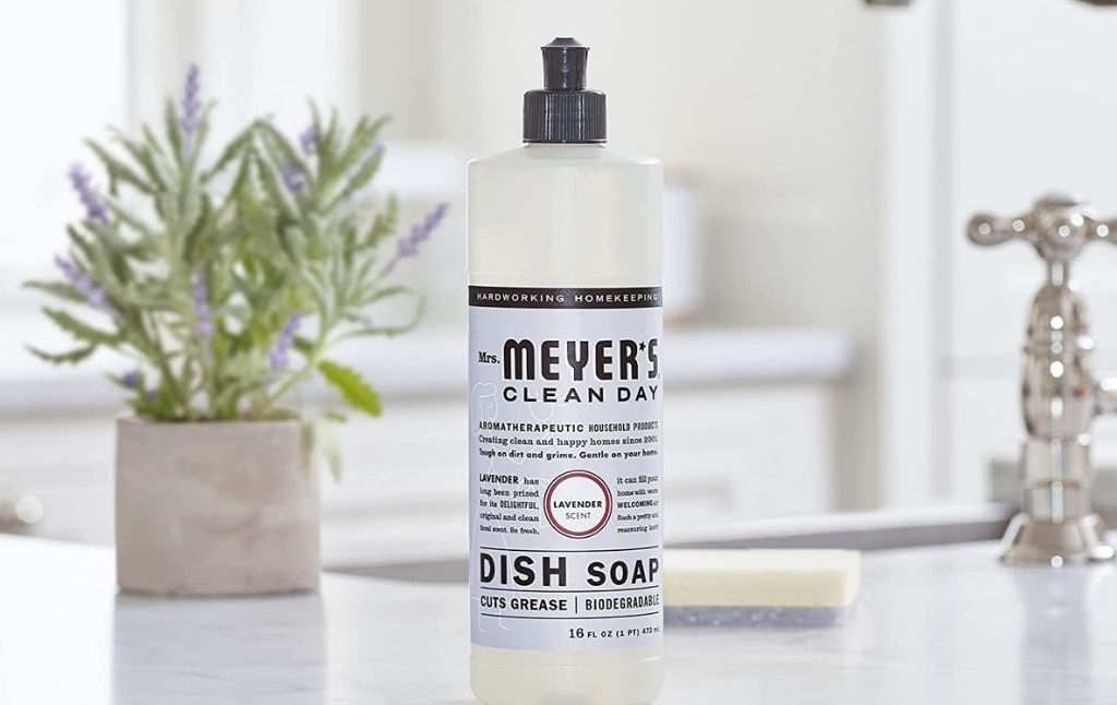 Mrs Meyers Lavender dish soap