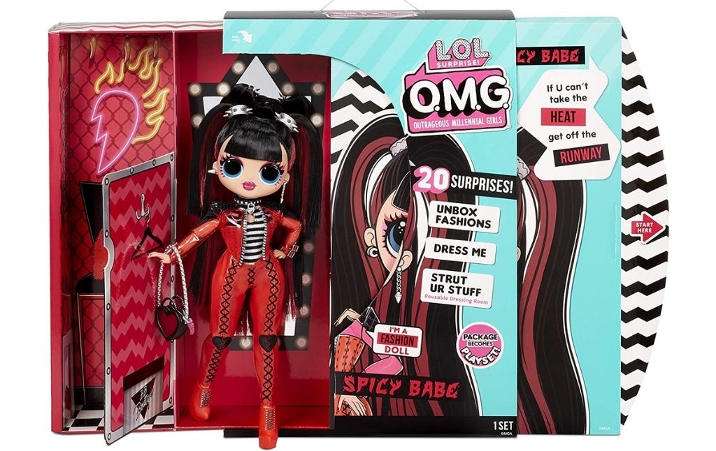 LOL Surprise OMG Spicy Babe Fashion Doll set