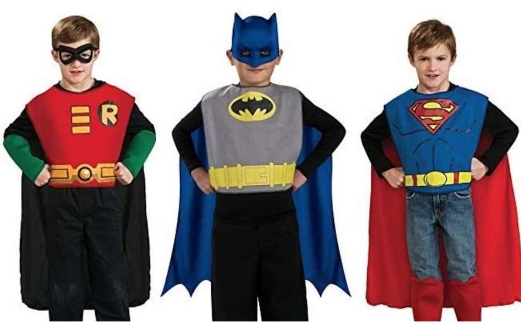 super hero costume set