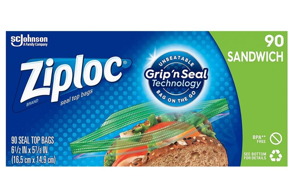 ziploc 90 sandwich bags