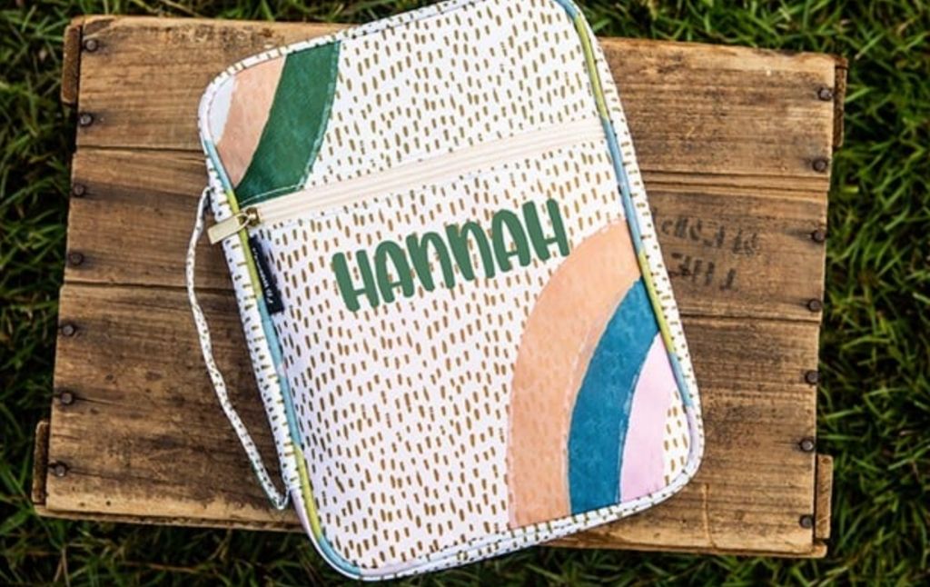 personalized Bible cover