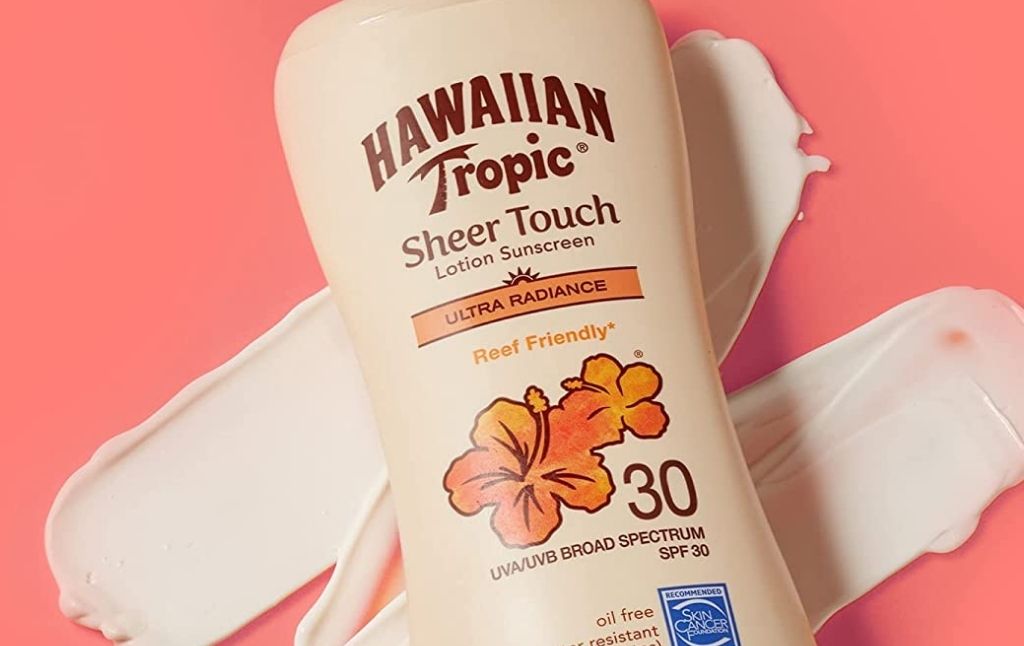 hawaiian tropic sheer touch