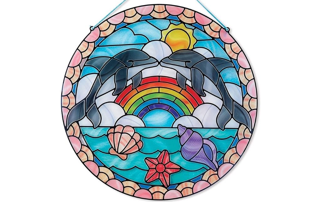 melissa doug dolphin sun catcher