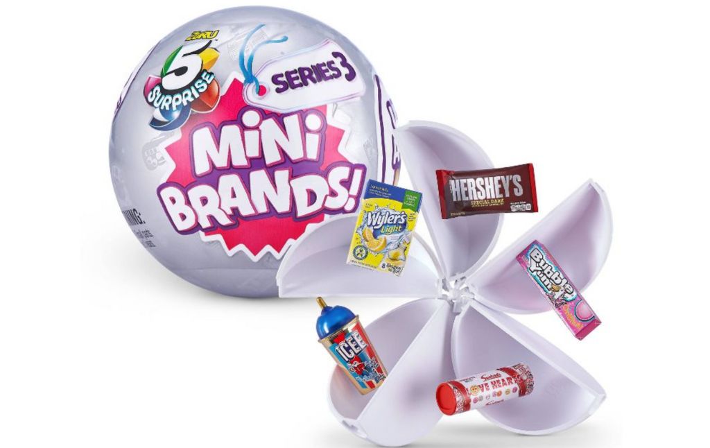 5 surprise mini brands