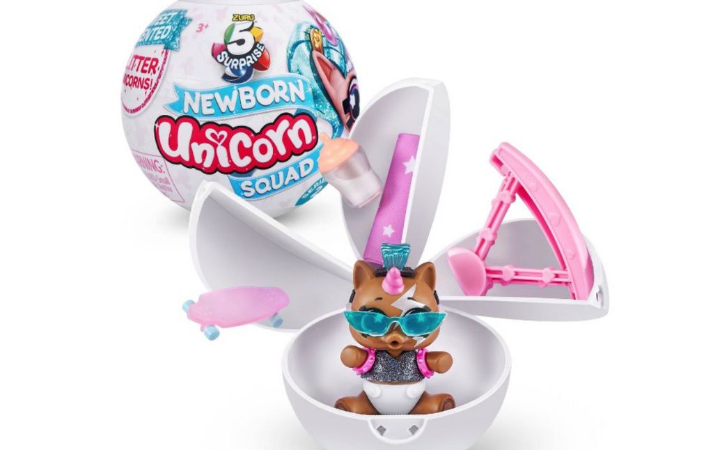 5 surprise newborn unicorn squad