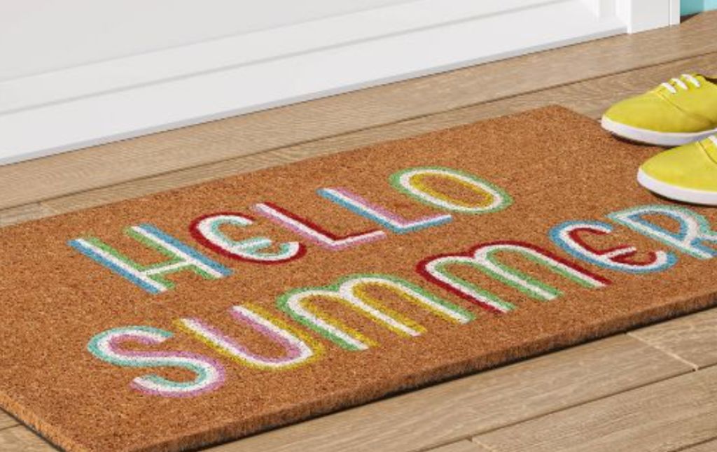 hello summer doormat