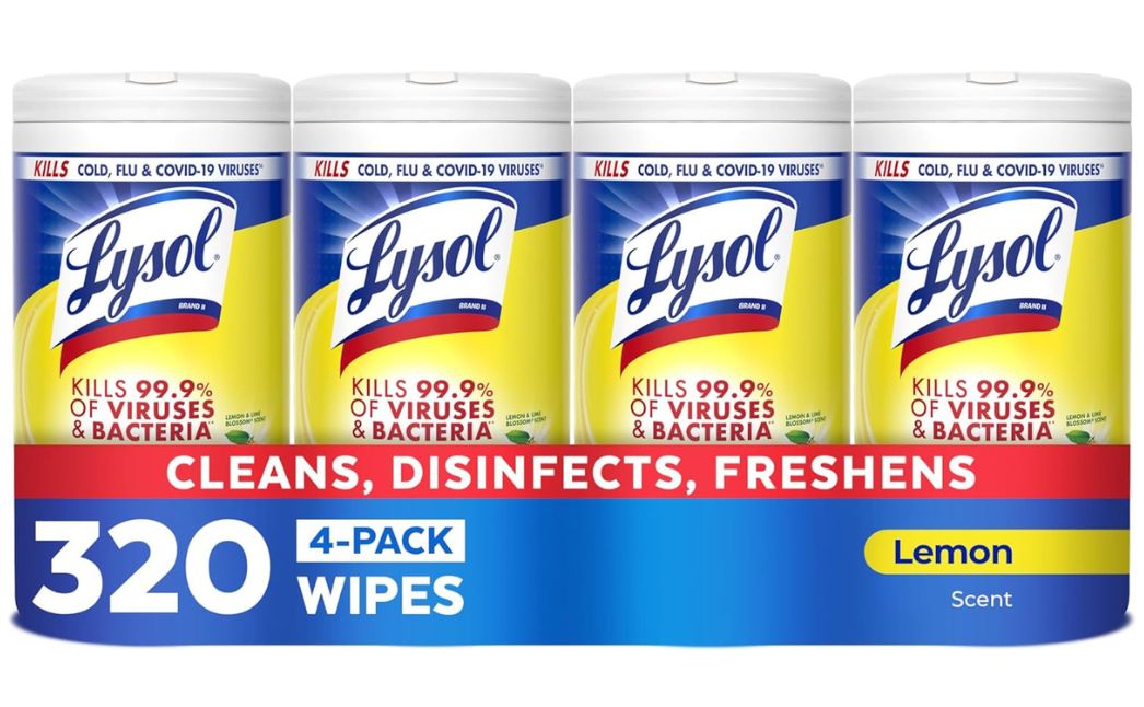 lysol disinfecting wipes