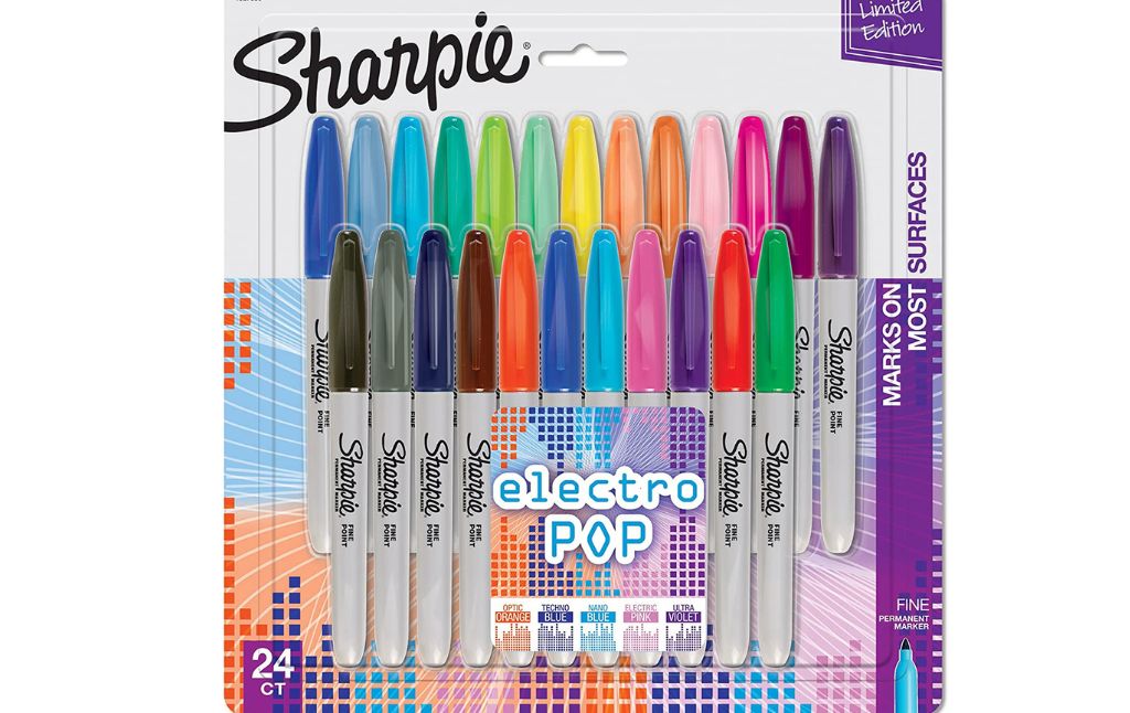 sharpie electro pop markers