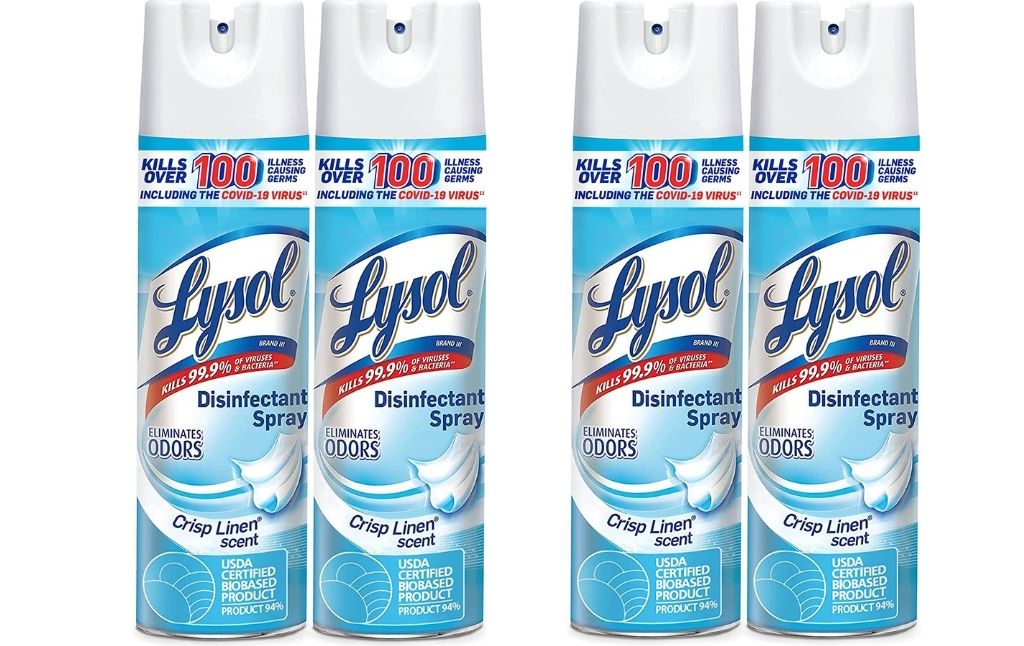 lysol disinfecting spray