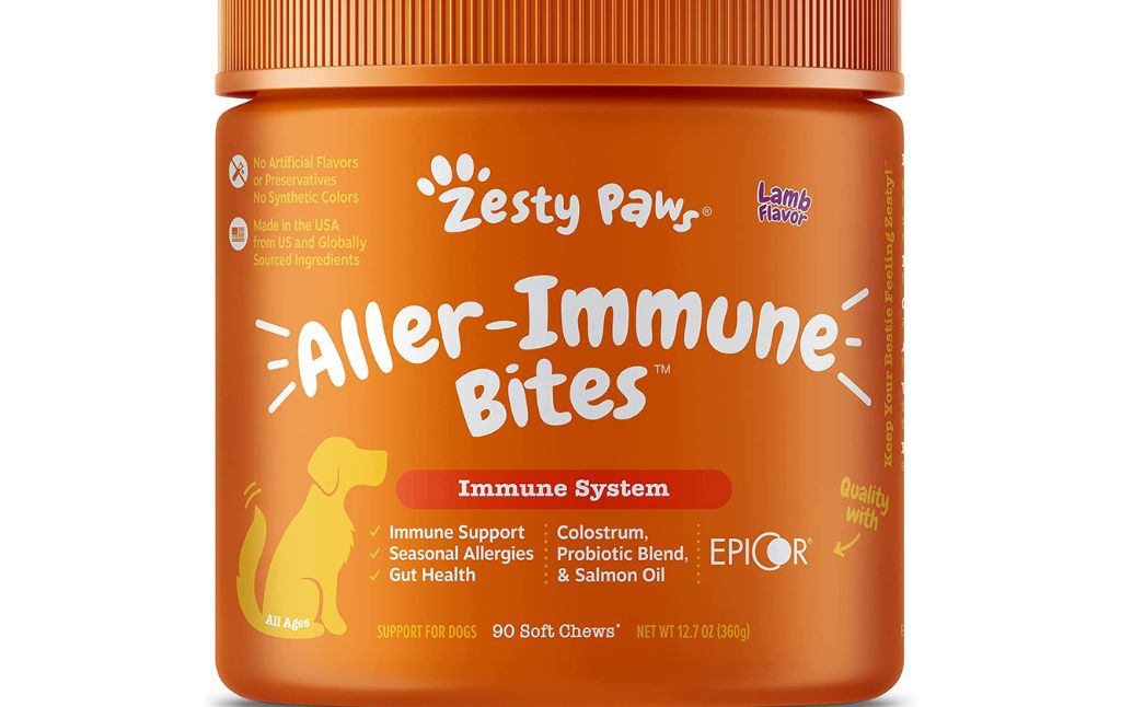 zesty paws aller immune bites
