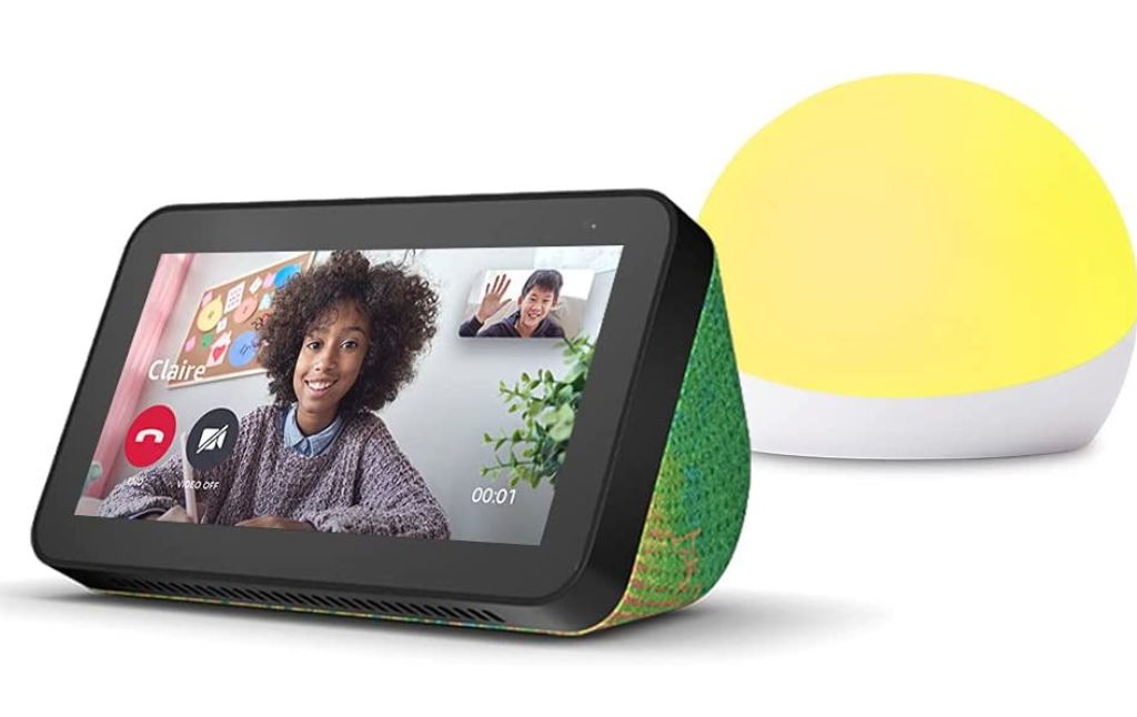 Echo Show 5 (2nd Gen) Kids Chameleon Smart Display